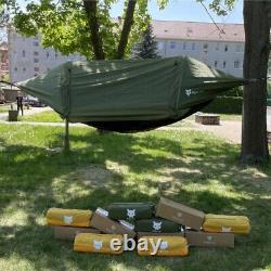Single Person Man Camping Hammock Tent Hanging Sleeping Bed with Mosquito Net