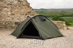 Snugpak THE BUNKER Lightweight, 3 Man Expedition & Base Camp Tent, Quick Pitch