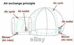 Stargaze Outdoor Single Tunnel Inflatable Bubble Camping Tent BURNING MAN