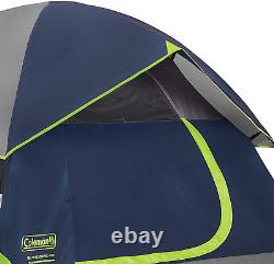 Sundome Camping Tent, 2/3/4/6 Person Dome Tent with Snag-Free Poles for Easy Set