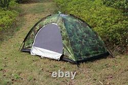 Sutekus tent camouflage compact camping solo small disaster emergency outdoor su