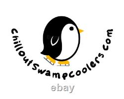 Swamp Cooler Portable Air Conditioner 10 qt 3 Speed USB Burning Man Tent Camp