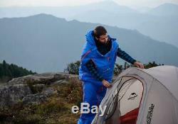 Tent Camp Equipment Nylon Upgrade 2 Man Winter Camping Tent with Mat Naturehike