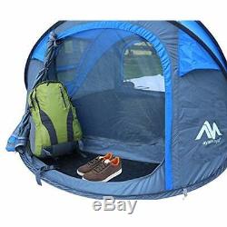 Tents 3-4 Family Camping Person/People/Man Instant Pop Up Easy Quick Setup, 2