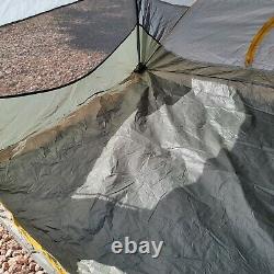 The North Face Talus 2 Backpacking Camping 2 Man Tent Lightweight Yellow READ