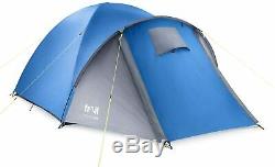 Trail 3 Man Person Dome Tent with Porch Camping Fishing Waterproof