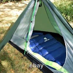 Trekking Pole Poleless Tent Bike Bicycle Backpacking Camping Light 1 Man Person