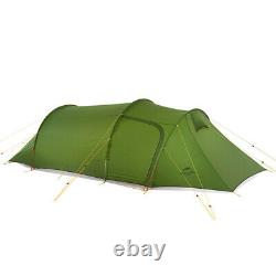 Tunnel Tent Outdoor 2 Persons Camping Tent 20D Silicone/210T Polyester Tent