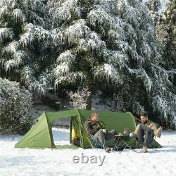 Tunnel Tent Outdoor 2 Persons Camping Tent 20D Silicone/210T Polyester Tent