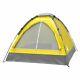 Two Person 2 Man Yellow Tent Carry Bag Kids Adult Camping Easy Assembly