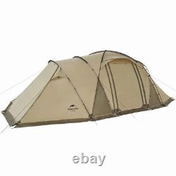 Two Room Four Person Tent Family Car Camping Portable 4 Man Waterproof Awning