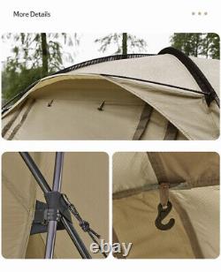 Two Room Four Person Tent Family Car Camping Portable 4 Man Waterproof Awning