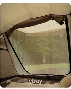 Two Room Four Person Tent Family Car Camping Portable 4 Man Waterproof Awning