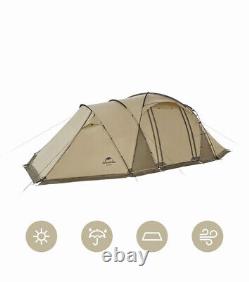 Two Room Four Person Tent Family Car Camping Portable 4 Man Waterproof Awning