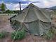U. S. ARMY 1952 Artic 10 Man Tent With U. S. Gas/wood Stove