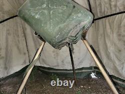 U. S. ARMY 1952 Artic 10 Man Tent With U. S. Gas/wood Stove