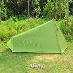 Ultralight 1 Man Tent, Andake Portable Camping Tent Waterproof Silicone Coated