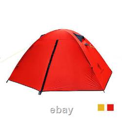Ultralight Camping Tent 1 Man Backpacking Tent 3 Season Just 1.8kgs RED