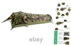 Ultralight Single Person Bivy Tent for Camp Waterproof 1 Man Tent Camouflage