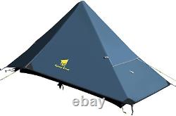 Ultralight Tent 1 Person 4 Season Single Man Backpacking Tent Waterproof Backpac