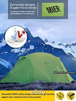 Ultralight Waterproof Backpacking Tent for 4-Person 4 Green 3Person 3 Season