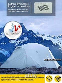 Ultralight Waterproof Backpacking Tent for 4-Person 4 Season or 3-Person 3