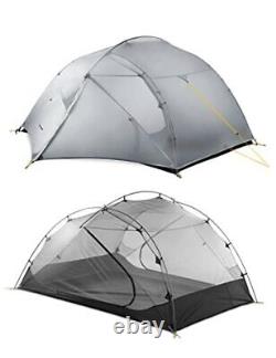 Ultralight Waterproof Backpacking Tent for 4-Person 4 Season or 3-Person 3
