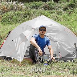 Ultralight Waterproof Backpacking Tent for 4-Person 4 Season or 3-Person 3 Seaso