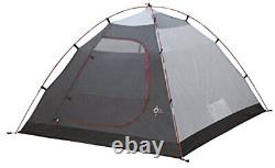 Unisex's Nevada 4 Tents, Darkgrey/Red, One Size