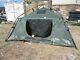 Used 4 Man Crew Tent withFrame, NICE! Cond, US Army Surplus, Hunting Tent Camping