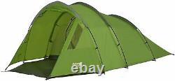 Vango Spey 400+ 4 Man 2 Rooms 2 Windows Tunnel Camping Tent Weatherproof Bnib