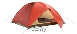 Vaude Campo Lightweight Camping Tent, 3 Man Terracotta
