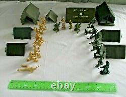 Vintage, Marx, Tents, (Pup, Army, Civil War, Training camp, etc.) and Army Men