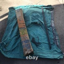 Vintage Wenzel Mountaineer Mountain Tent 2 Man Canvas Camping with Box 5x7 Rare