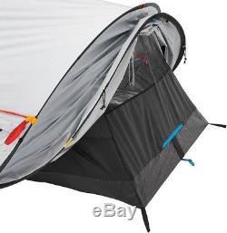 Waterproof 2 SECONDS FRESH And BLACK POP-UP CAMPING TENT 2 MAN