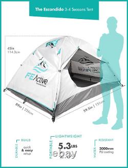 Waterproof Camping Tent, for Travel and Outdoor Activities. Camping Essential fo