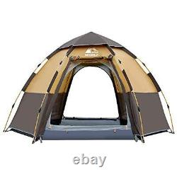 Waterproof Instant Camping Tent 2/3/4 Person Easy Quick Setup Dome Family
