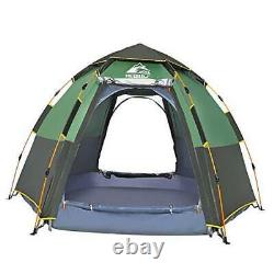 Waterproof Instant Camping Tent 2-3 Person Easy Quick Setup Dome Green