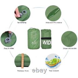 Widesea Camping Double Inflatable Mattress Outdoor Sleeping Pad Bed Folding Tent