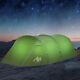 Winter Roomy 2 Man Camping Tent, iClover 3 Person Ultra-thin Ripstop Nylon