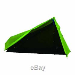 YOUGLE Ultralight Camping Tent Green 3 Season Single men Professional 15D Nylon