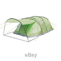 Yellowstone 6 Man Camping Tent With 2 Side Doors Green