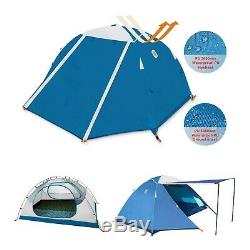 Zenph Tent, Backpacking Camping Tent, 2 Man Easy Setup tent, Waterproof PU500